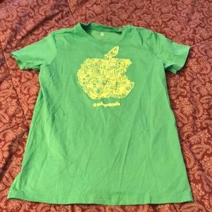 Apple Camp shirt EUC
